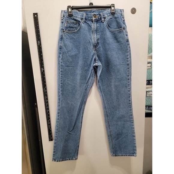 Carhartt Straight Traditonal Fit, B18 STW, 33W x 32L Blue Jeans. RN# 14806. - Picture 7 of 10